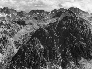 Ansel Adams - From Windy Point, Kings River Canyon, proposed as a national park, California, 1936