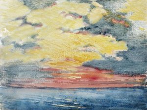 Joseph Pennell - Sunset, Acapulco