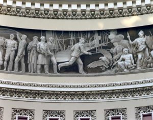 Carol Highsmith - Wright Brothers frieze in U.S. Capitol dome, Washington, D.C.