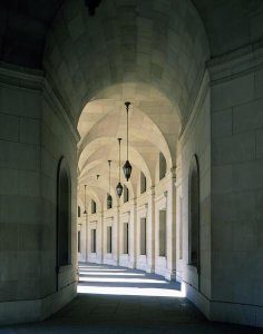 Carol Highsmith - Arched architectural detail in the Federal Triangle located in Washington, D.C.