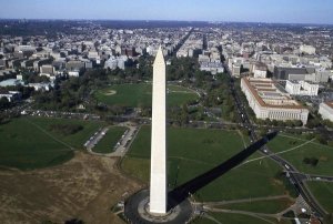 Carol Highsmith - Aerial view of the Washington Monument, Washington, D.C.