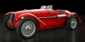 Gasoline Images - Vintage Italian race-car