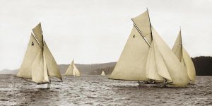 Anonymous - Sloops racing, 1926