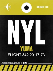 NAXART Studio - NYL Yuma Luggage Tag II