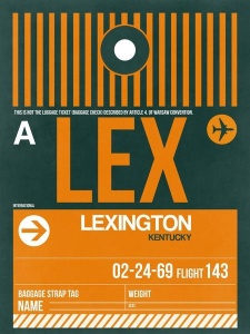 NAXART Studio - LEX Lexington Luggage Tag II