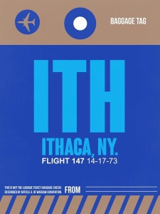 NAXART Studio - ITH Ithaca Luggage Tag II