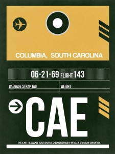 NAXART Studio - CAE Columbia Luggage Tag II