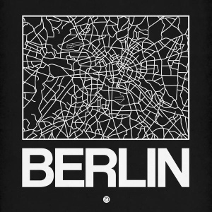 NAXART Studio - Black Map of Berlin