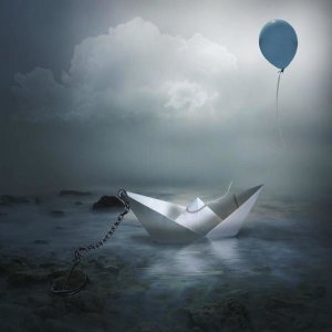 Natalia Simongulashvili - Paper Boat and Balloon