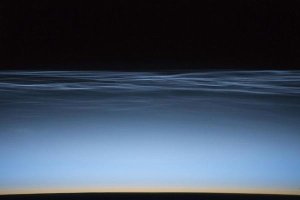 Jeff Williams - Noctilucent Clouds Over Earth