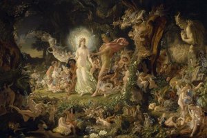 Sir Joseph Noel Paton - The Quarrel of Oberon and Titania