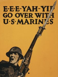 Charles Buckles Falls - E-E-E-Yah-YIP, Go Over with U.S. Marines, 1917