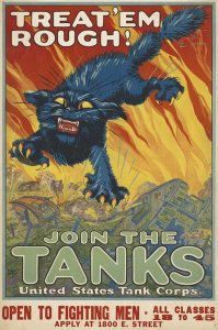 August Hutaf - Treat 'em Rough - Join the Tanks, 1917