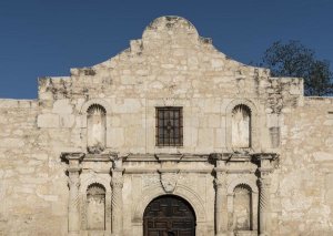 Carol Highsmith - Doorway to the Alamo, an 18th-century mission church in San Antonio, TX