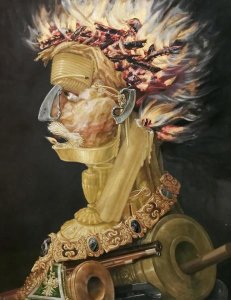 Giuseppe Arcimboldo - Fire