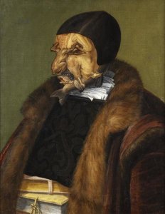 Giuseppe Arcimboldo - The Lawyer