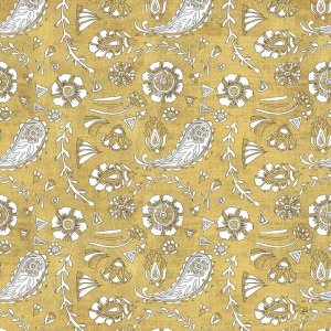 Daphne Brissonnet - Color my World Nordic Woodcut Pattern Gold