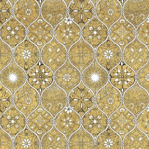 Daphne Brissonnet - Color my World Spice Mosaic Pattern Gold