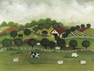 David Carter Brown - A Day at the Farm II Bright