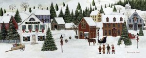 David Carter Brown - Christmas Valley Village Crop