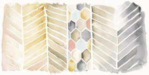 Elyse DeNeige - Watercolor Chevron Crop