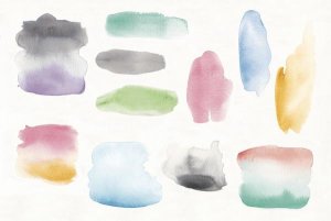 Elyse DeNeige - Watercolor Swatch Bright