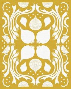 Elyse DeNeige - Retro Onion Otomi Silhouette
