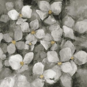 Marilyn Hageman - Midnight Neutral Hydrangeas with Gold Crop