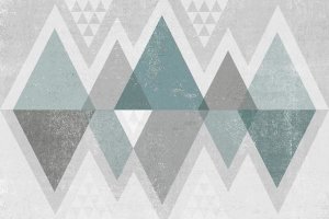 Michael Mullan - Mod Triangles II Grey