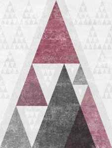 Michael Mullan - Mod Triangles III Soft Pink
