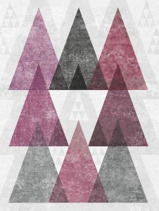 Michael Mullan - Mod Triangles IV Soft Pink