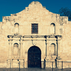 Carol Highsmith - Alamo: Facade Detail