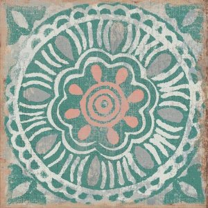 Pela Studios - Ocean Tale Tile VI Coral