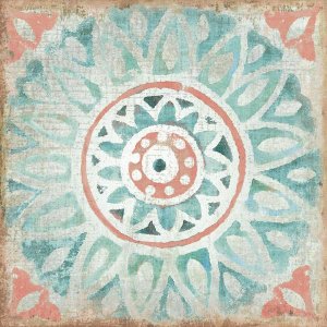 Pela Studios - Ocean Tales Tile VII Coral