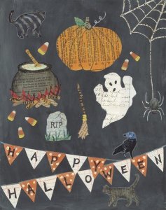 Courtney Prahl - Halloween Whimsy I