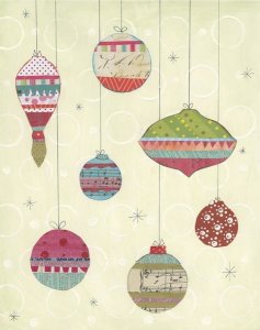 Courtney Prahl - Retro Ornaments I