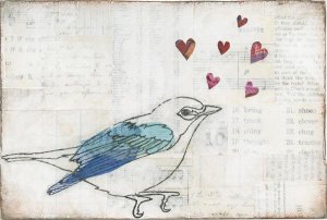 Courtney Prahl - Love Birds I