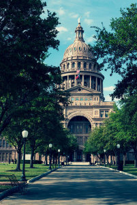 Carol Highsmith - The Texas Capitol, Front View