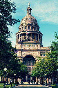 Carol Highsmith - The Texas Capitol, main entrance
