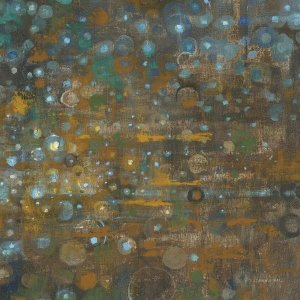 Danhui Nai - Blue and Bronze Dots X