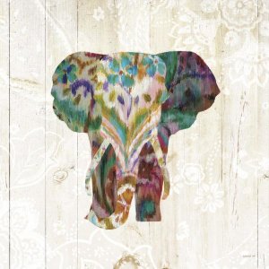 Danhui Nai - Boho Paisley Elephant III