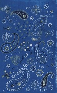 Danhui Nai - Farm Nostalgia Blue Paisley