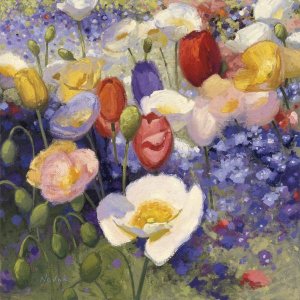 Shirley Novak - Tulips and Poppy Party