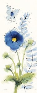 Shirley Novak - Independent Blooms Blue V