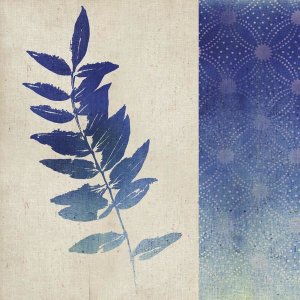 Studio Mousseau - Indigo Leaves IV