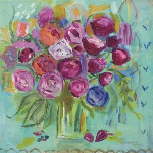 Farida Zaman - Pink Peonies