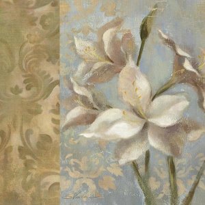 Silvia Vassileva - Amaryllis on Soft Blue  WAG