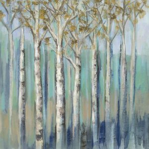 Silvia Vassileva - Birches at Dawn