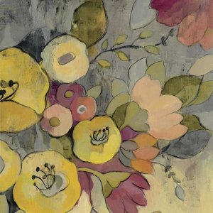 Silvia Vassileva - Yellow Floral Duo I Crop