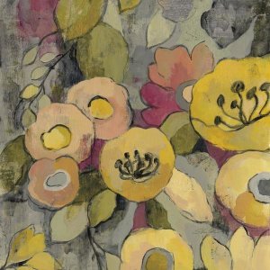 Silvia Vassileva - Yellow Floral Duo II Crop